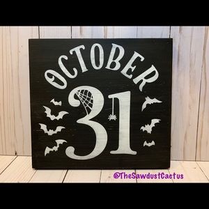 October 31 Sign